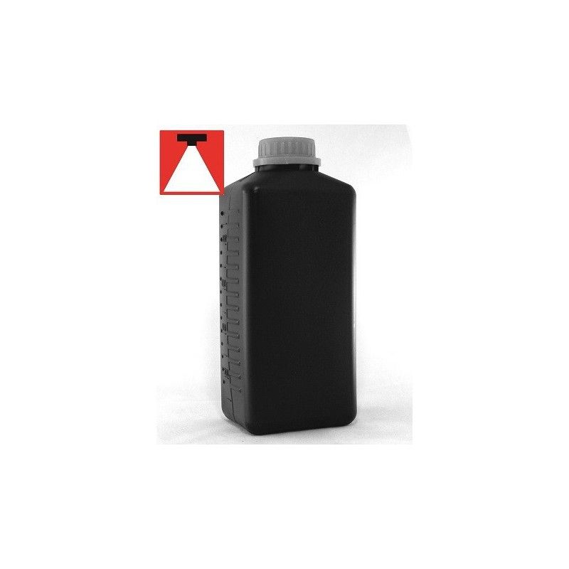 Retro-Image butelka na chemię czarna 1l  - 1