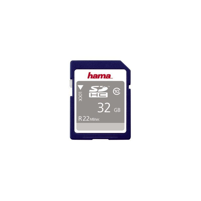 KARTA PAMIĘCI HAMA HS GOLD SD HC 32GB C.10 22MB/s  - 1