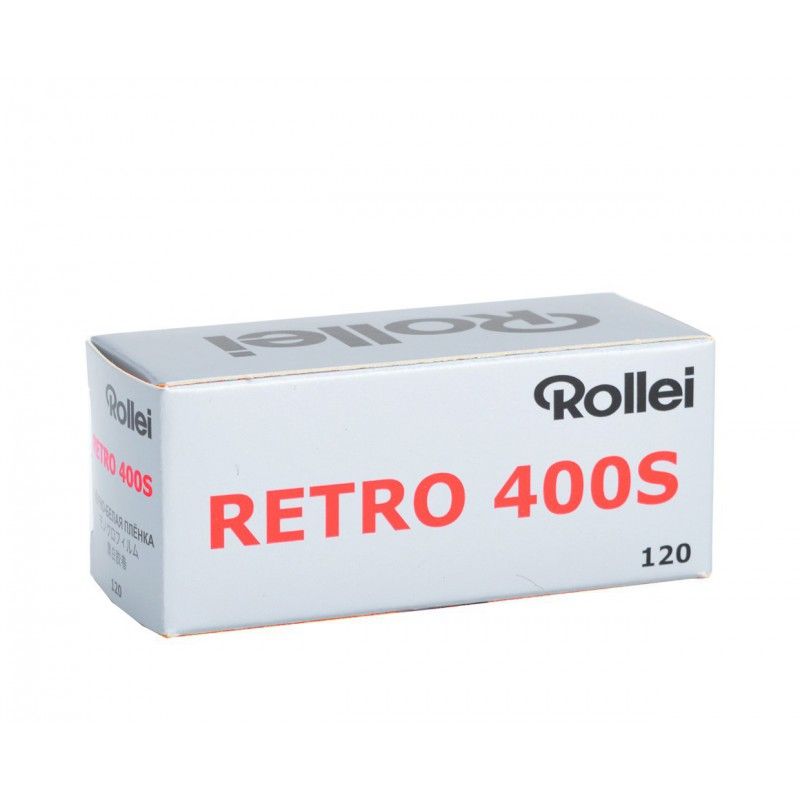 Rollei Retro 400S  negatyw czarno-biały typ 120 Rollei - 1