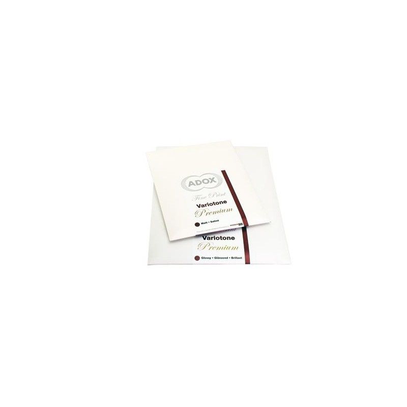 Adox Variotone Premium 13x18/25 papier ciepłotonowy pólmat  - 1