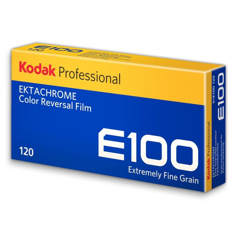 Kodak Ektachrome 100 typ 120 slajd kolorowy średniformat 1 szt. z wielopaku  - 1