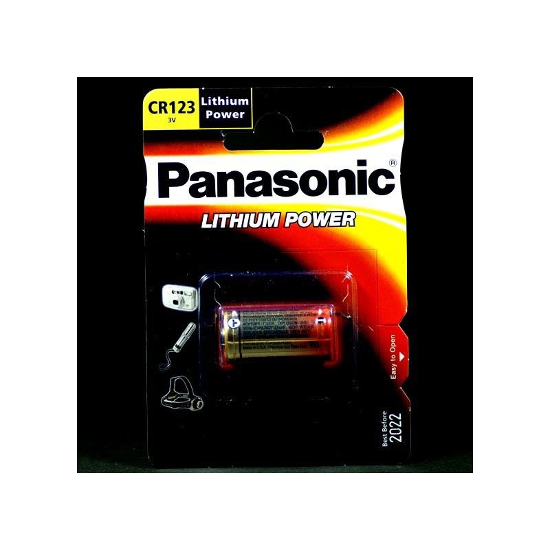 Panasonic bateria CR123  - 1