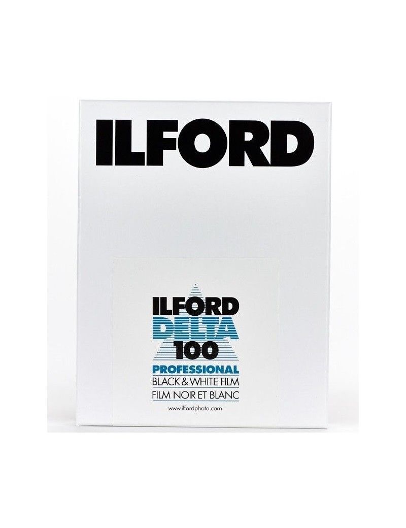 Ilford DELTA 100 4X5" 25 arkusz negatyw czarno-biały Ilford - 1