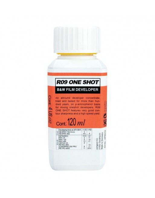 Compard R09 One Shot 120 ml wywoływacz negatywowy Rodinal Rollei - 1