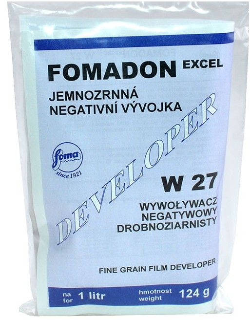 Foma Fomadon Excel  W 27 na 1l - wywoływacz negatywowy Foma - 2