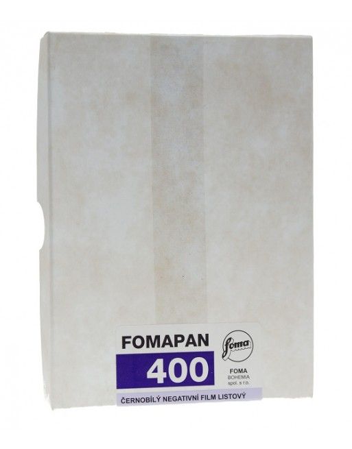 Foma Fomapan 400 9x12 50 szt. arkuszy negatyw czarno-biały Foma - 1