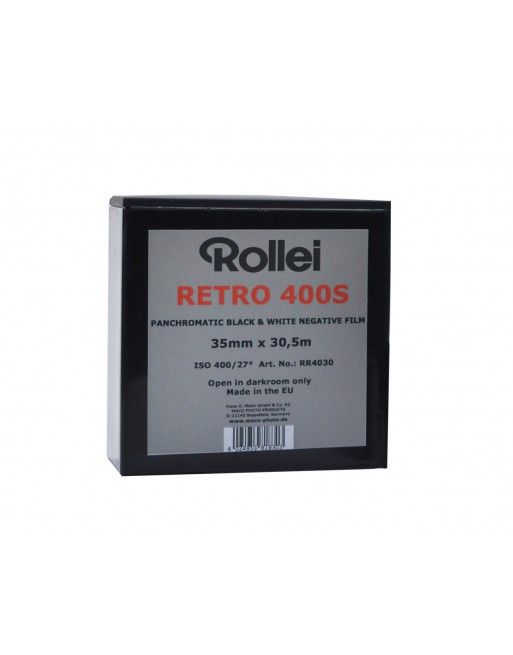 Rollei Retro 400S puszka 30,5m - negatyw czarno-biały Rollei - 1