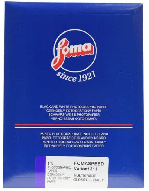 Fomaspeed VARIANT 24x30/10 311 papier czarno-biały błyszczący Foma - 1
