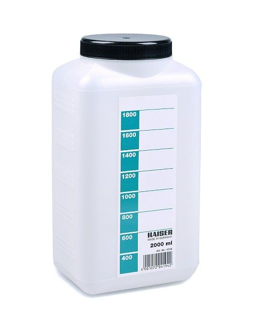 Kaiser butelka na chemię - biała 2l plastikowa z etykietą Kaiser - 1