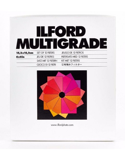 Ilford  Filtry multigrade 15,2X15,2cm 12 szt. Ilford - 1