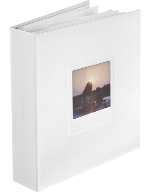 Polaroid Album Large White na 160 zdjęć I-type, 600, SX-70 z okienkiem Polaroid - 1