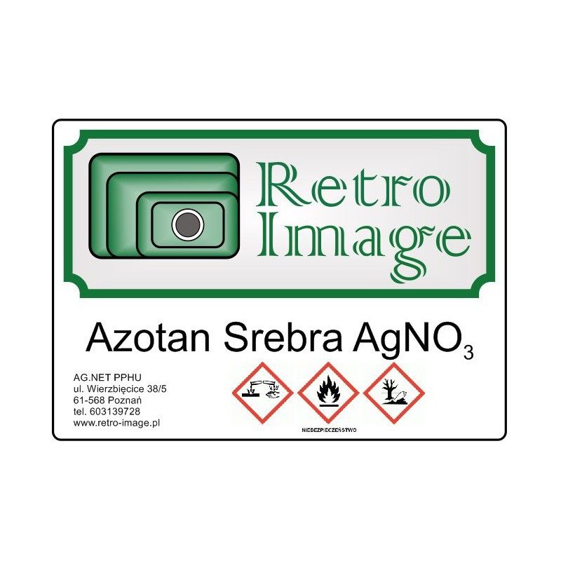 Retro-Image - Azotan Srebra 10g AgNO3 cz.d.a   - 1